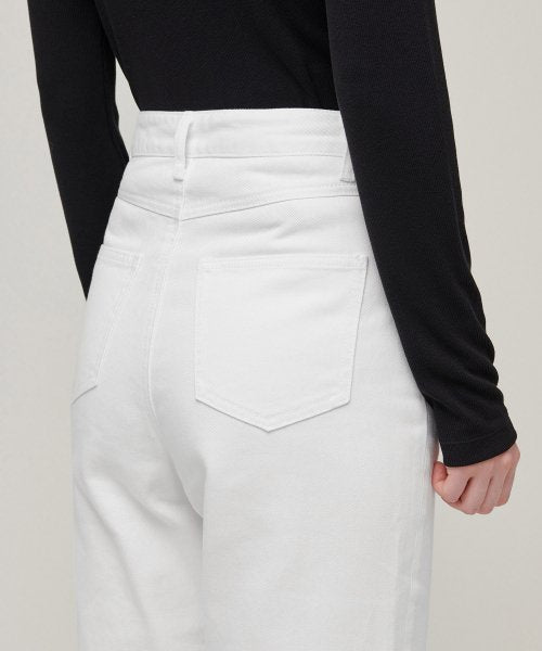 MUSINSA STANDARD WOMAN MUSINSA STANDARD WOMAN Women's Denim Pants (White)