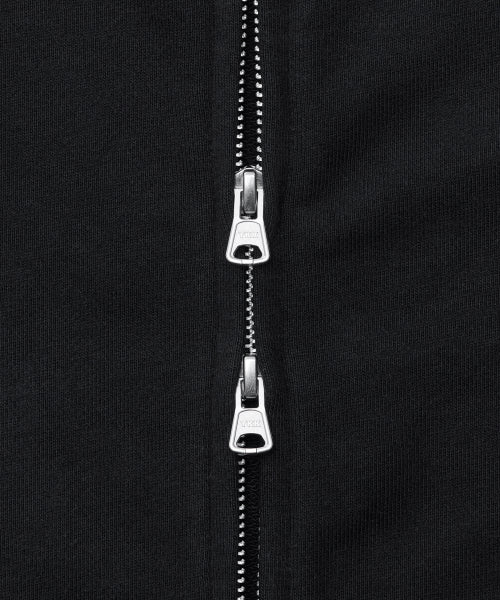 MUSINSA STANDARD WOMAN MUSINSA STANDARD WOMAN Hoodie Zip-up [Black]