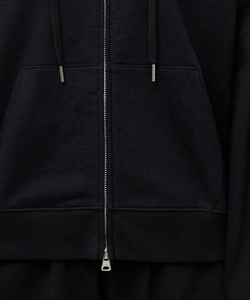 MUSINSA STANDARD WOMAN MUSINSA STANDARD WOMAN Hoodie Zip-up [Black]