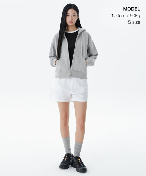 MUSINSA STANDARD WOMAN MUSINSA STANDARD WOMAN Hoodie Medium Gray