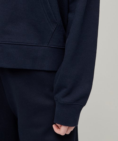 MUSINSA STANDARD WOMAN MUSINSA STANDARD WOMAN Hoodie Navy