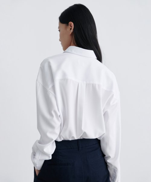 MUSINSA STANDARD WOMAN MUSINSA STANDARD WOMAN Women's Oversized Silky Shirt
