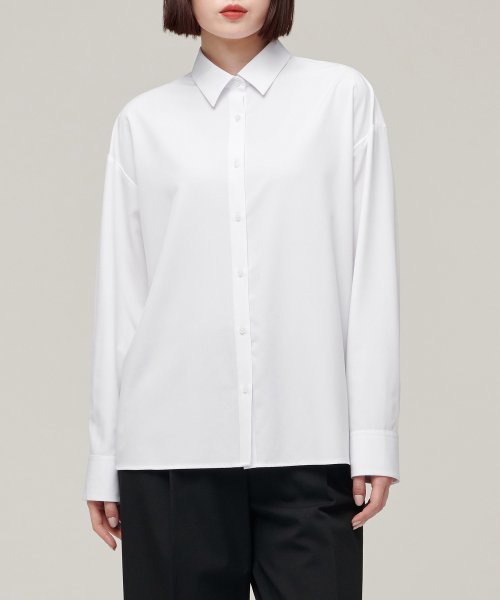 MUSINSA STANDARD WOMAN MUSINSA STANDARD WOMAN Women's Oversized Silky Shirt