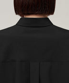 MUSINSA STANDARD WOMAN MUSINSA STANDARD WOMAN Women's Oversized Silky Shirt [Black]