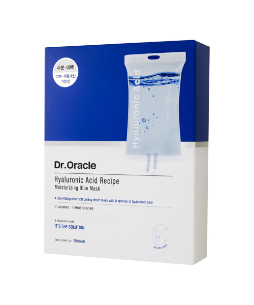 DR.ORACLE DR.ORACLE Hyaluronic Acid Recipe Moisturizing Mask (10 sheets)