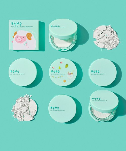 MEFACTORY MEFACTORY Powder Compact 2 Fluffy Mint