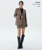 MUSINSA STANDARD WOMAN MUSINSA STANDARD WOMAN Women's Basic Blazer Dusty Beige