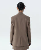 MUSINSA STANDARD WOMAN MUSINSA STANDARD WOMAN Women's Basic Blazer Dusty Beige