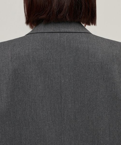 MUSINSA STANDARD WOMAN MUSINSA STANDARD WOMAN Women's Oversized Blazer Medium Gray