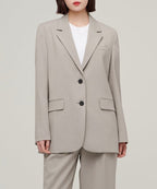 MUSINSA STANDARD WOMAN MUSINSA STANDARD WOMAN Women's oversized blazer light beige