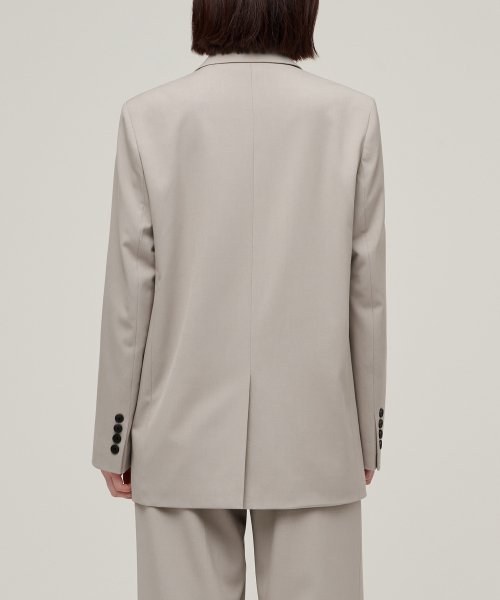 MUSINSA STANDARD WOMAN MUSINSA STANDARD WOMAN Women's oversized blazer light beige