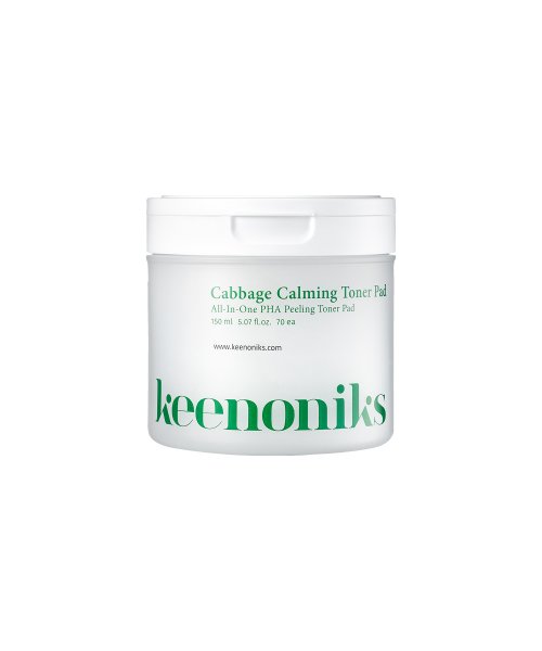 KEENONIKS KEENONIKS Cabbage Calming Toner Pad 70 sheets