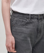 MUSINSA STANDARD WOMAN MUSINSA STANDARD WOMAN Women's Wide Denim Pants (Gray)