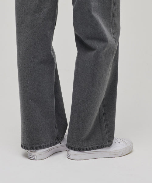 MUSINSA STANDARD WOMAN MUSINSA STANDARD WOMAN Women's Wide Denim Pants (Gray)