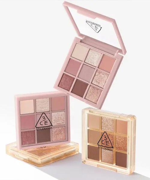 3CE Multi Eye Color Palette (with complimentary pink accent brush)