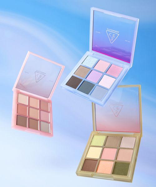 3CE Multi Eye Color Palette (with complimentary pink accent brush)