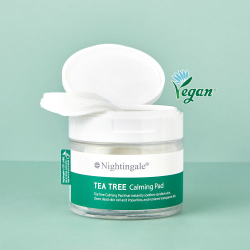NIGHTINGALE Tea Tree Calming Toner Pads 60 sheets