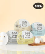 TOO COOL FOR SCHOOL TOO COOL FOR SCHOOL Egg Cream Mask [10 sheets]