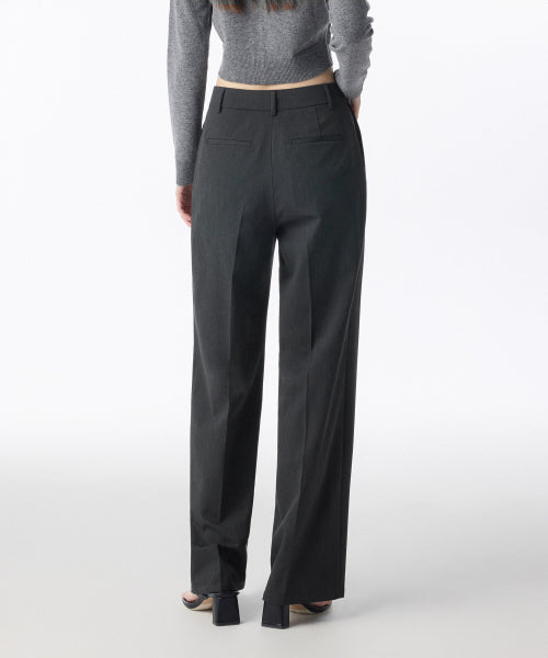 MUSINSA STANDARD WOMAN MUSINSA STANDARD WOMAN Slacks Charcoal Gray