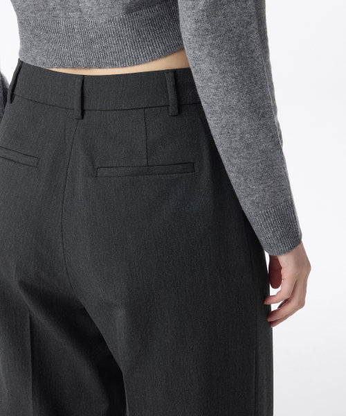 MUSINSA STANDARD WOMAN MUSINSA STANDARD WOMAN Slacks Charcoal Gray