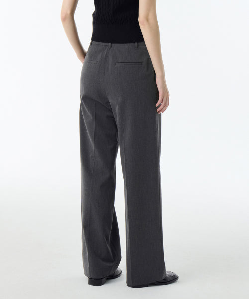 MUSINSA STANDARD WOMAN MUSINSA STANDARD WOMAN Slacks Medium Gray