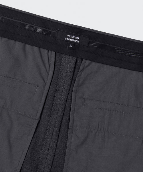 MUSINSA STANDARD WOMAN MUSINSA STANDARD WOMAN Slacks Medium Gray