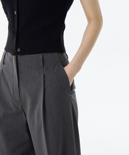 MUSINSA STANDARD WOMAN MUSINSA STANDARD WOMAN Slacks Medium Gray