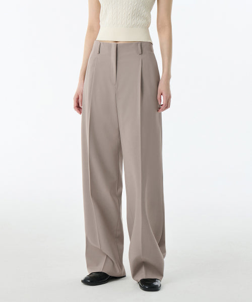 MUSINSA STANDARD WOMAN MUSINSA STANDARD WOMAN Slacks Light Beige