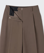 MUSINSA STANDARD WOMAN MUSINSA STANDARD WOMAN Slacks Waist Bandless [Light Brown]