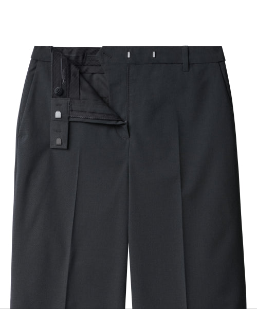 MUSINSA STANDARD WOMAN MUSINSA STANDARD WOMAN Slacks Wide Hidden Banding Gray