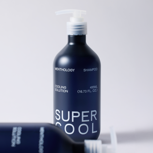 MENTHOLOGY [2pack] Super Cool Shampoo 495ml (+3 types of sachets)
