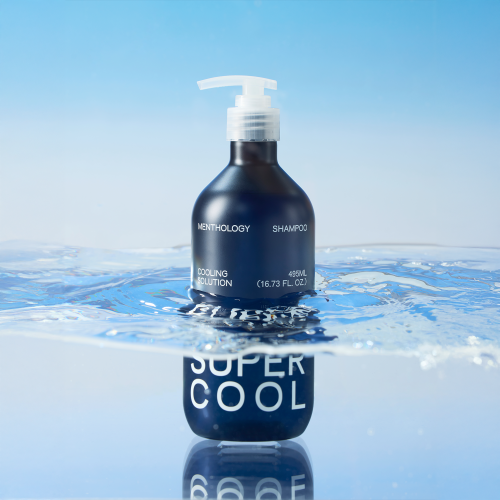 MENTHOLOGY [2pack] Super Cool Shampoo 495ml (+3 types of sachets)