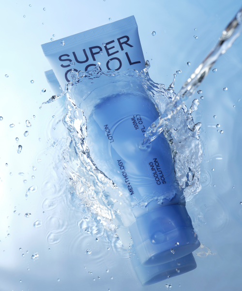 MENTHOLOGY [2pack] Super Cool Lotion 100ml (+3 sachets)