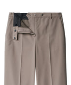 MUSINSA STANDARD WOMAN MUSINSA STANDARD WOMAN Slacks Wide Hidden Banding Dusty Beige