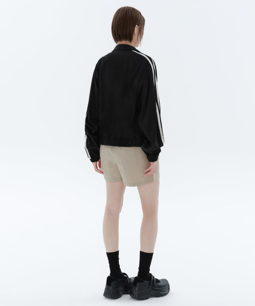 MUSINSA STANDARD WOMAN MUSINSA STANDARD WOMAN Women's Nylon Banding Shorts Light Beige