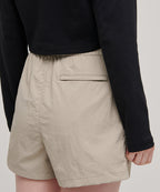 MUSINSA STANDARD WOMAN MUSINSA STANDARD WOMAN Women's Nylon Banding Shorts Light Beige