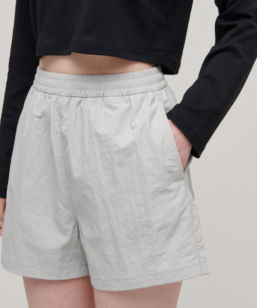MUSINSA STANDARD WOMAN MUSINSA STANDARD WOMAN Women's Nylon Banding Shorts [Size]