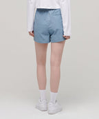 MUSINSA STANDARD WOMAN MUSINSA STANDARD WOMAN Women's Nylon Banding Shorts Blue Gray