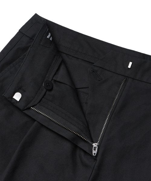 MUSINSA STANDARD WOMAN MUSINSA STANDARD WOMAN Women's Cotton Wide Bermuda Shorts (Black)