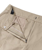 MUSINSA STANDARD WOMAN MUSINSA STANDARD WOMAN Women's Cotton Wide Bermuda Shorts (Beige)