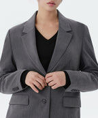 MUSINSA STANDARD WOMAN MUSINSA STANDARD WOMAN Women's Basic Blazer Medium Gray