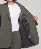 MUSINSA STANDARD WOMAN MUSINSA STANDARD WOMAN Women's Oversized Blazer Khaki Brown