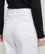 MUSINSA STANDARD WOMAN MUSINSA STANDARD WOMAN Women's Denim Pants Loose Straight [White]