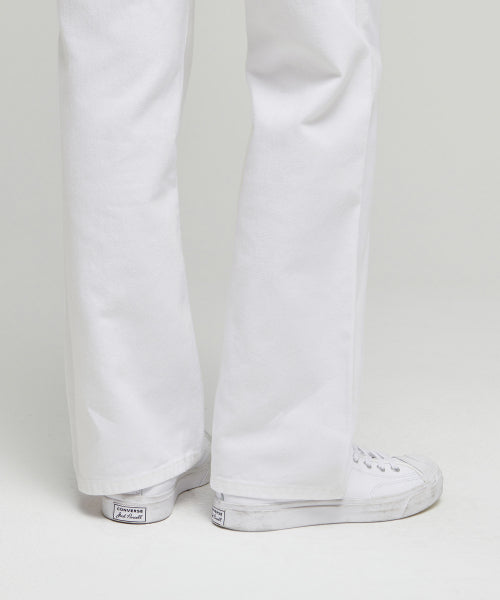 MUSINSA STANDARD WOMAN MUSINSA STANDARD WOMAN Women's Denim Pants Loose Straight [White]
