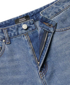 MUSINSA STANDARD WOMAN MUSINSA STANDARD WOMAN Denim Straight Pants [Medium Indigo]