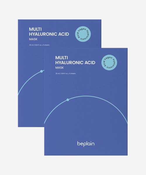 BEPLAIN BEPLAIN Multi Hyaluronic Acid Mask 10 Sheets