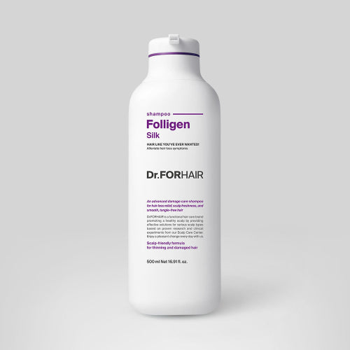 DR.FORHAIR Damaged hair care, hair loss symptom relief, polygen silk shampoo 500ml