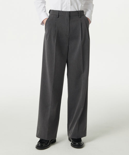 MUSINSA STANDARD WOMAN MUSINSA STANDARD WOMAN Slacks Medium Gray