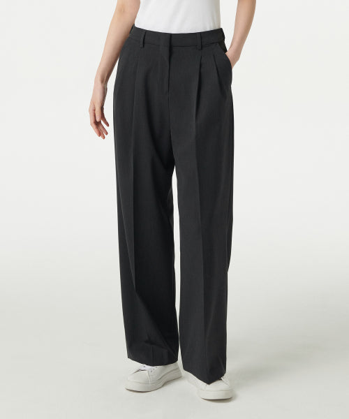 MUSINSA STANDARD WOMAN MUSINSA STANDARD WOMAN Slacks High Waist Wide