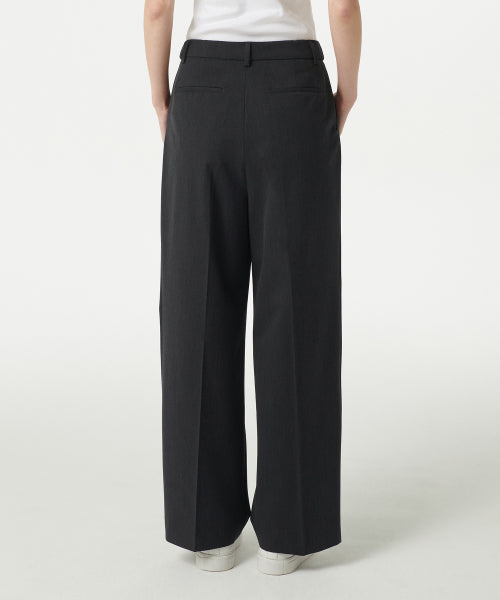 MUSINSA STANDARD WOMAN MUSINSA STANDARD WOMAN Slacks High Waist Wide